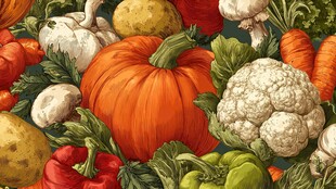 多彩新鲜蔬菜大集合