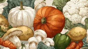 多样新鲜蔬菜大集合