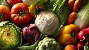 多彩新鲜蔬菜大集合