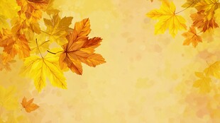 秋日枫叶背景图