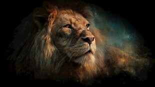 威严雄狮 尽显王者之风