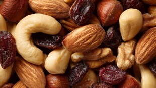 混合坚果与果干的美味组合