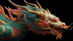 华丽中国龙 尽显东方神韵