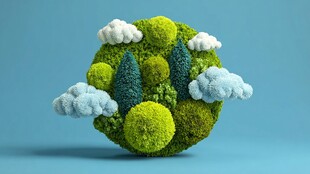 绿色星球 自然景观的艺术呈现