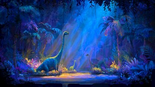 梦幻丛林中的恐龙家族