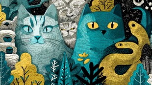 猫与蛇的奇幻植物世界