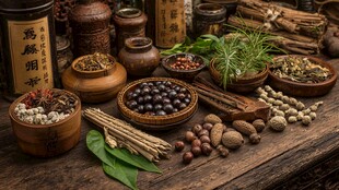 传统中药材陈列展示