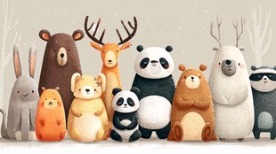 可爱动物大集合