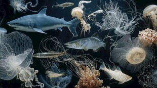 梦幻海洋生物大集合