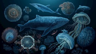 梦幻深海生物群像