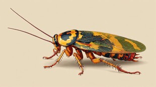 多彩斑斓的奇特昆虫