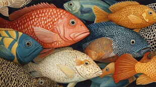 多彩海洋鱼类大集合