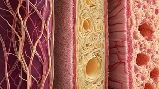 血管组织结构精细展示