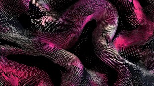 炫彩波点织物纹理图案