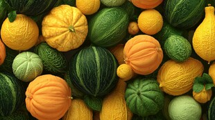 多彩瓜类大集合