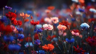 缤纷花海 绽放自然之美