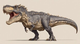 凶猛霸王龙3D模型展示