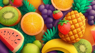 缤纷多彩水果大集合