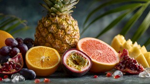 缤纷水果组合 色彩盛宴