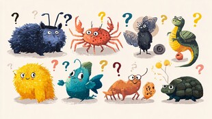 可爱卡通小动物大集合