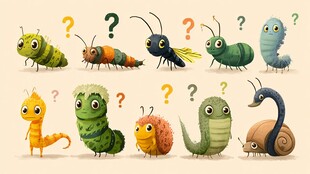 可爱昆虫大集合