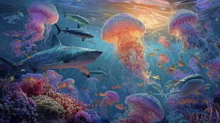 梦幻海底世界的奇妙景观