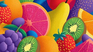 缤纷多彩的水果大集合