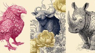 奇幻动物插画集合