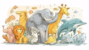 可爱动物大集合