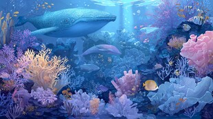 梦幻海底世界的奇妙景观