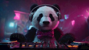 熊猫DJ酷炫登场