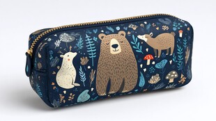 动物图案的可爱笔袋