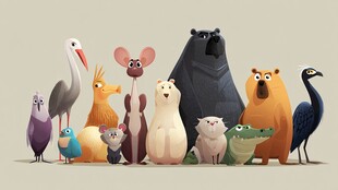 可爱动物大集合