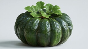 南瓜状绿植盆栽 清新自然