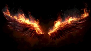 烈焰羽翼 燃烧的奇幻力量