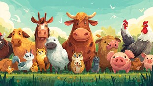 田园动物大集合