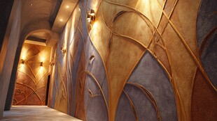 梦幻艺术走廊墙面装饰设计