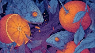 奇幻鱼与橙的梦幻组合