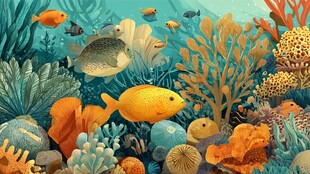 海底奇幻世界 多彩海洋生物