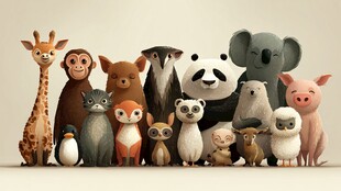 可爱动物大集合