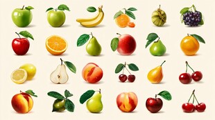 多样新鲜水果大集合