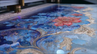 精美绚丽的花卉图案装饰