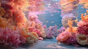 梦幻海底珊瑚世界奇观