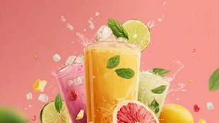 缤纷果汁 开启清爽时刻