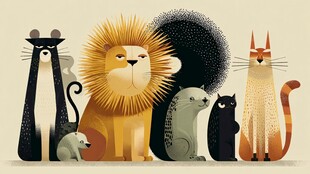 可爱动物大集合