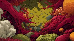 奇幻海底植物景观世界