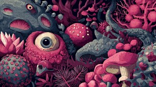 奇幻外星植物与奇异生物