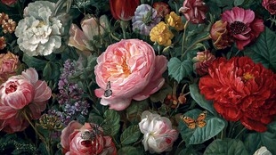 繁花似锦的绚丽花卉世界