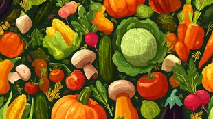 多彩蔬菜大集合