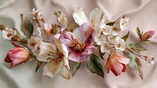 唯美花卉装饰摆件